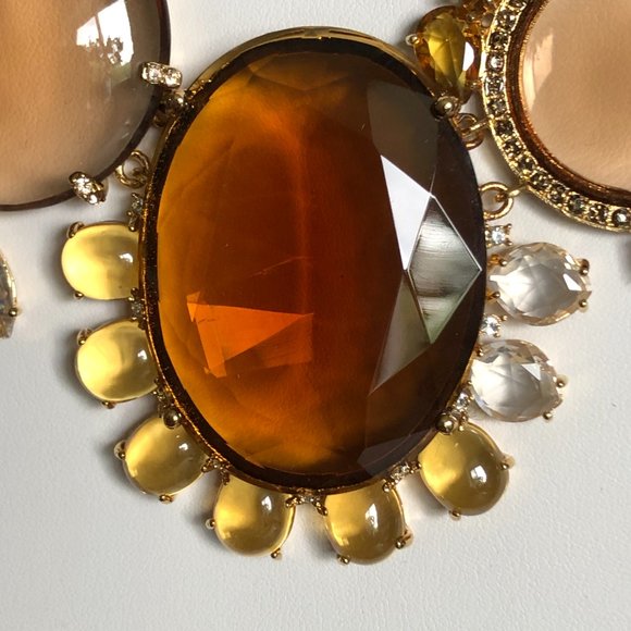 KATE SPADE Neutral Orchestra Hall Statement Necklace - Picture 5 of 12